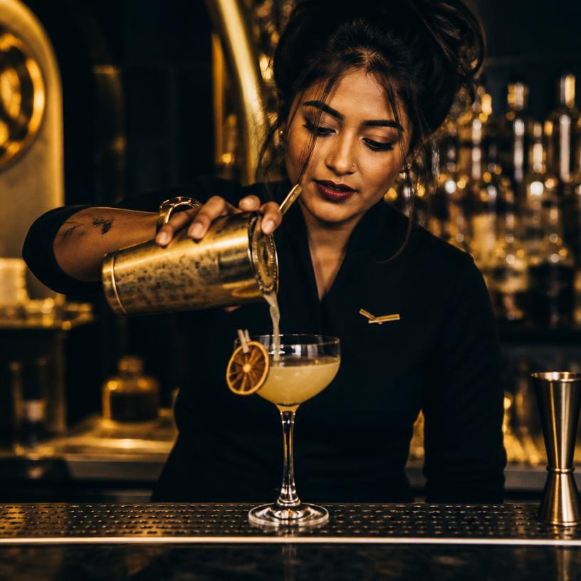Bartender at True Growth Celebrations