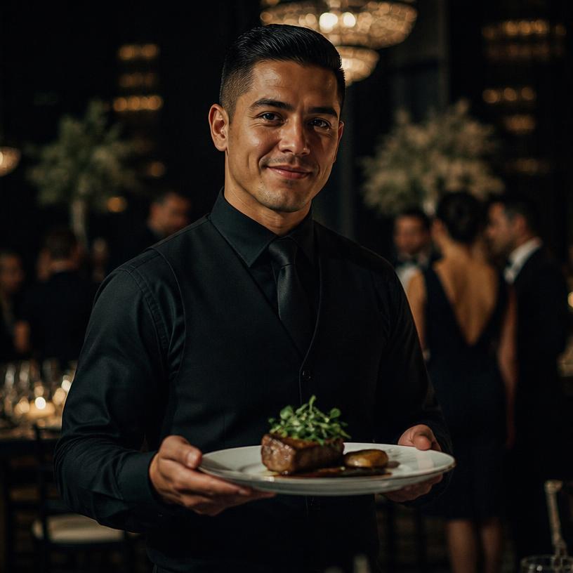 Catering Server at True Growth Celebrations